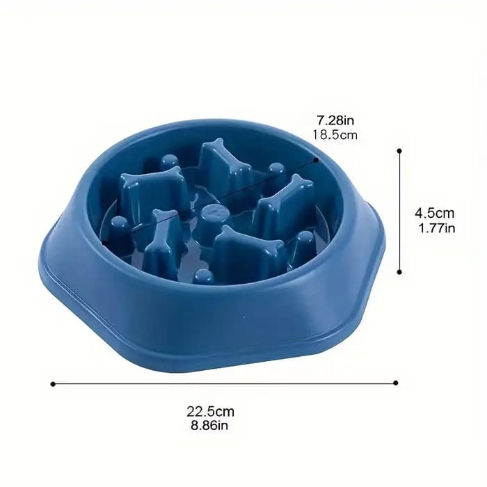 Bol à alimentation lente pour chien, anti-étouffement, accessoires pour animaux de compagnie, gamell