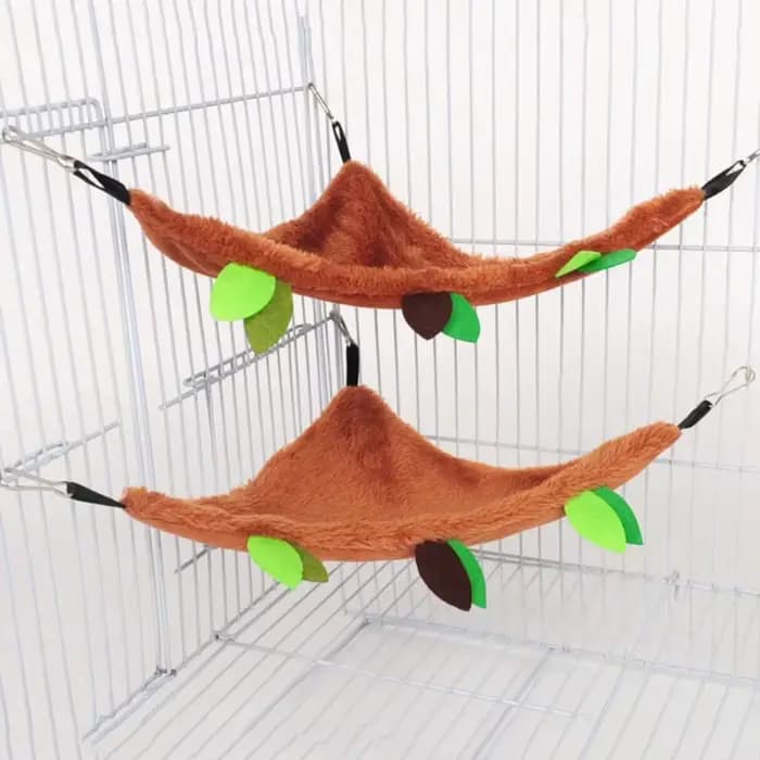 1 pièces mignon petite Cage pour animaux de compagnie planeur de sucre Hamster écureuil balançoire l