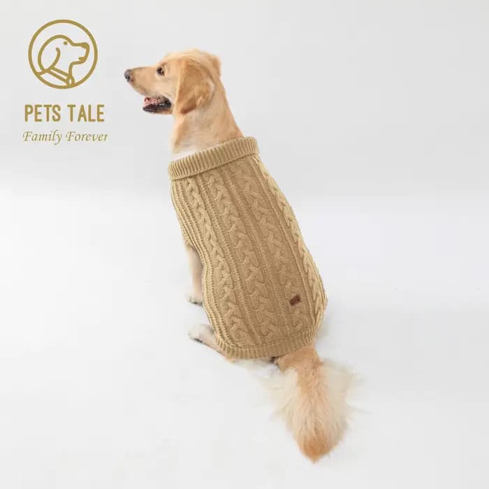 Pull tricoté confortable pour animaux de compagnie pour l'hiver – Gardez votre chien au chaud et élé