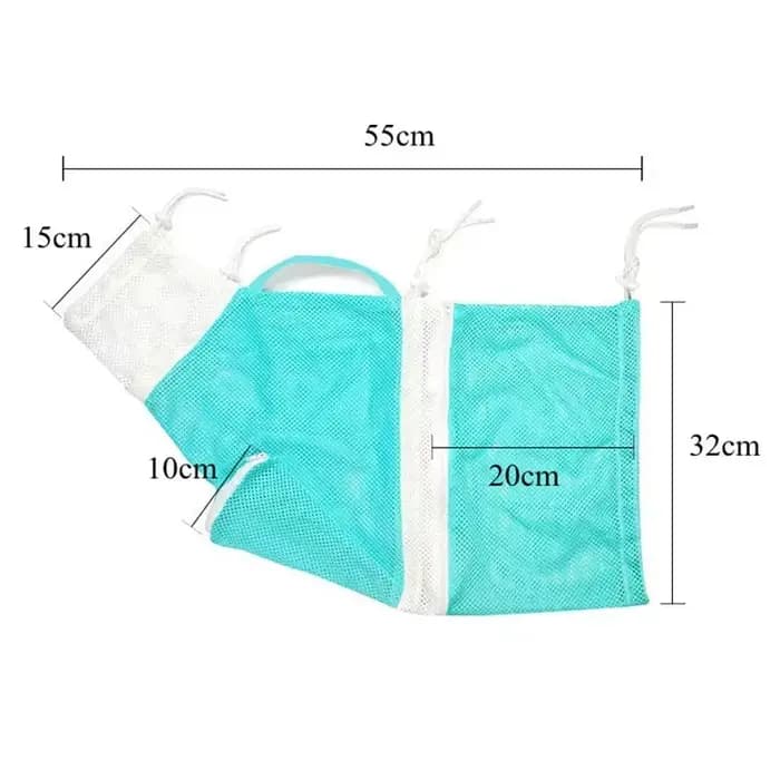 Sac de douche de toilettage pour chat, sacs en maille de lavage en Polyester, sac de retenue réglabl
