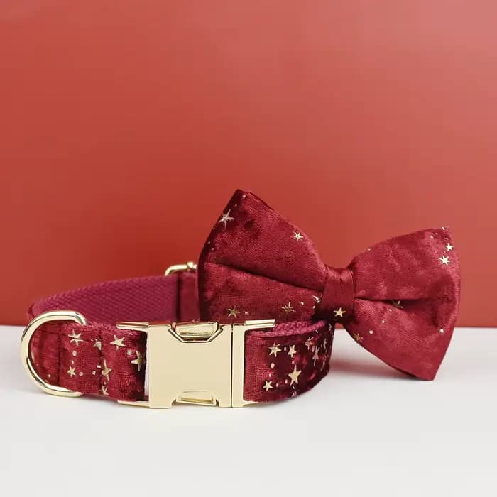 Accessoires de luxe pour animaux de compagnie, design personnalisé, logo, collier, laisse et harnais
