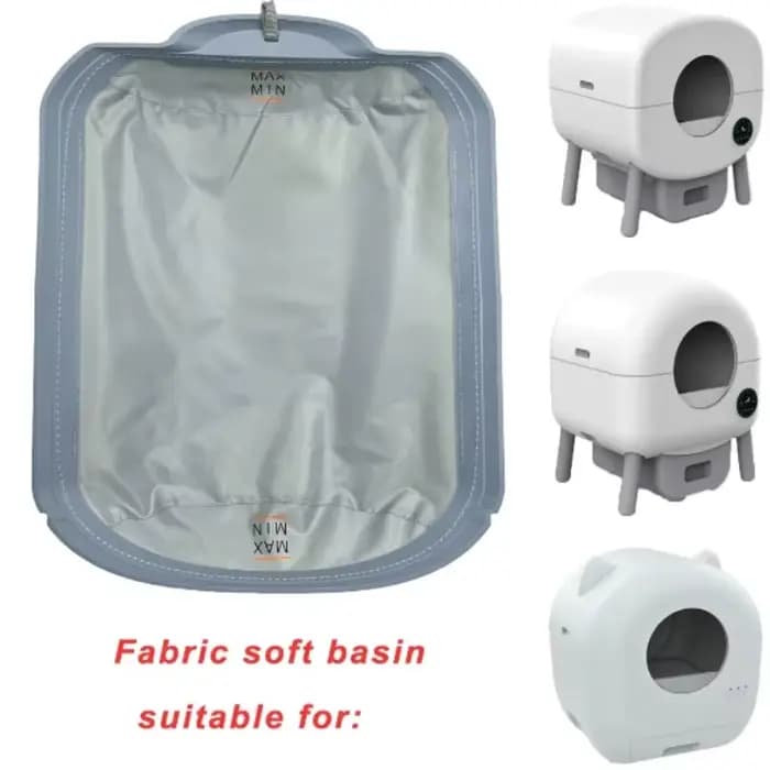Coussin en Silicone pour bac à litière pour chat autonettoyant automatique, bac à sable, accessoires