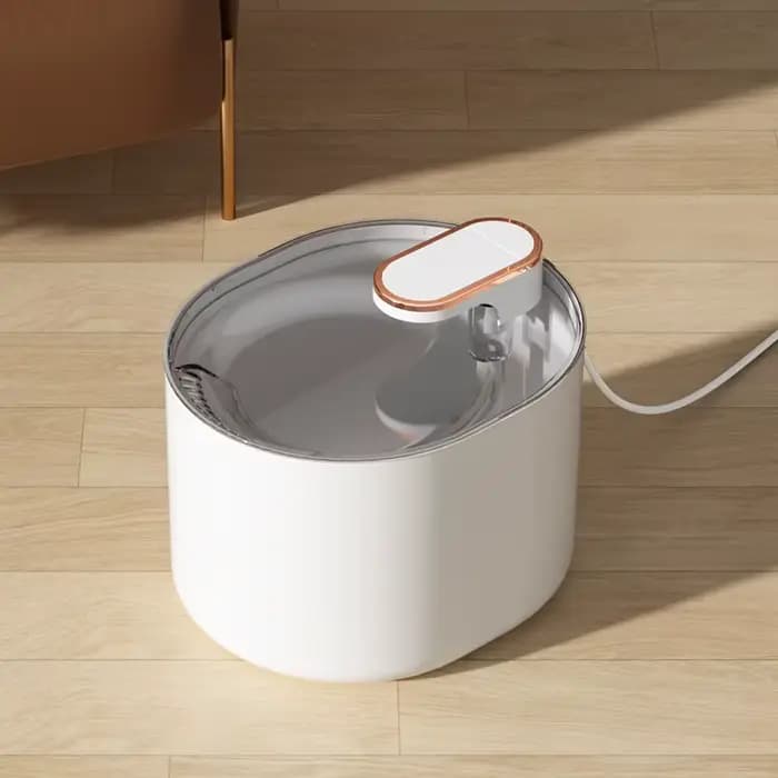 Fontaine d'eau pour chat 3L avec capteur de mouvement, distributeur automatique d'eau pour chien ave