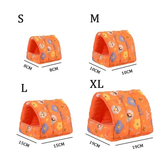 Nid de Hamster mignon, petit Animal, lit de couchage, coussin chauffant d'hiver, Cage suspendue pour