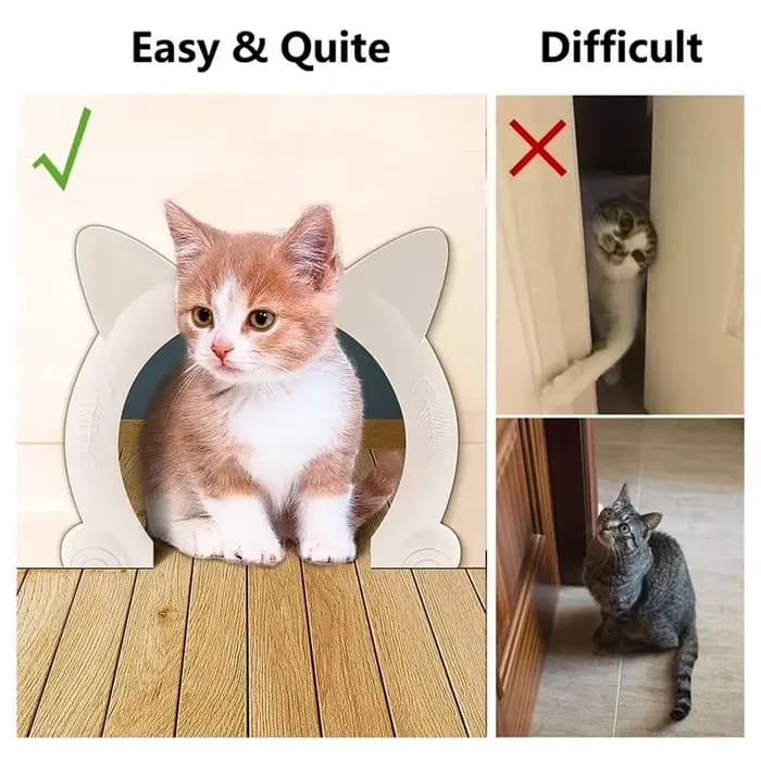 Porte pour chat chien trou Direction d'accès jouet contrôlable pour l'entraînement des animaux de co