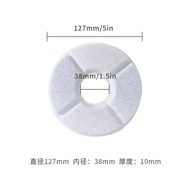 Fontaine à boire pour chats 1/4/6/8/12 pièces fontaine pour chats élément filtrant remplacer le filt