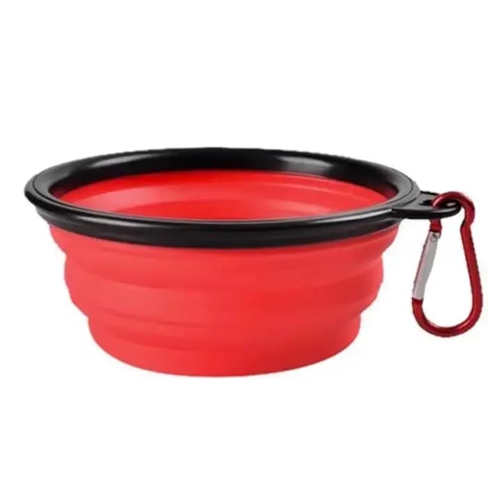 Bol de nourriture pour chien de 350ML, mangeoire pour chat, eau potable pliante en Silicone, bols de