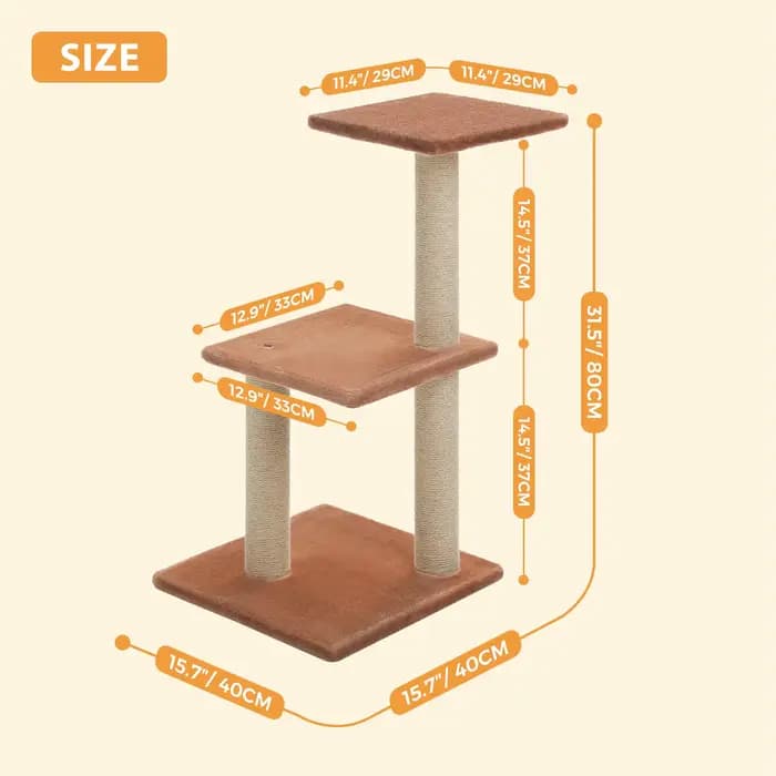 Arbre à chat Tour à chat pour chats d'intérieur Arbre d'activité pour chat 2 styles avec postes à gr