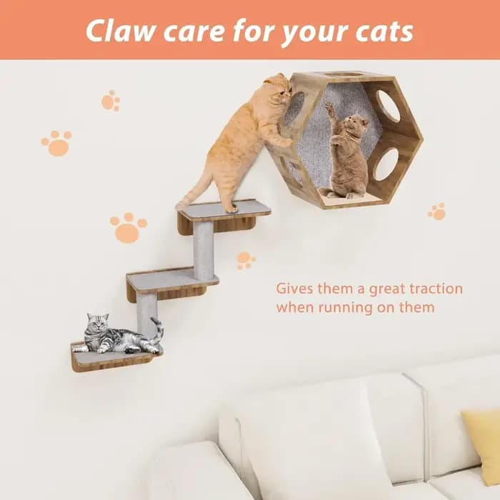 Tapis anti-rayures pour chat, auto-adhésif réglable, pour animaux de compagnie, meubles d'angle, pro