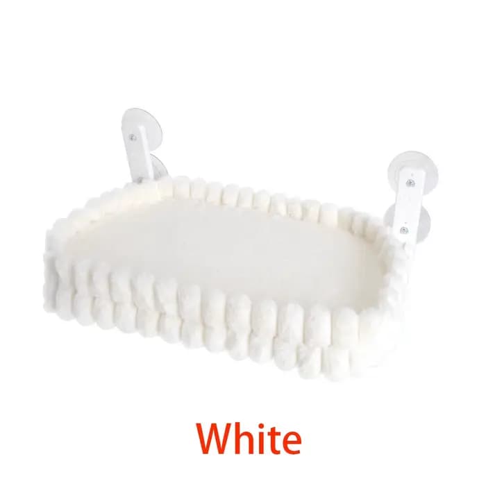 Hamac de fenêtre pour chats d'intérieur avec coussin réversible, lit de fenêtre pliable pour chats