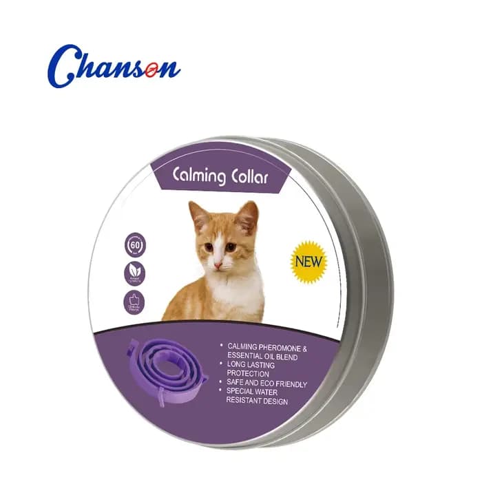 Collier apaisant pour animaux de compagnie, pour chats et chiens, réglable, réduisant l'anxiété, phé