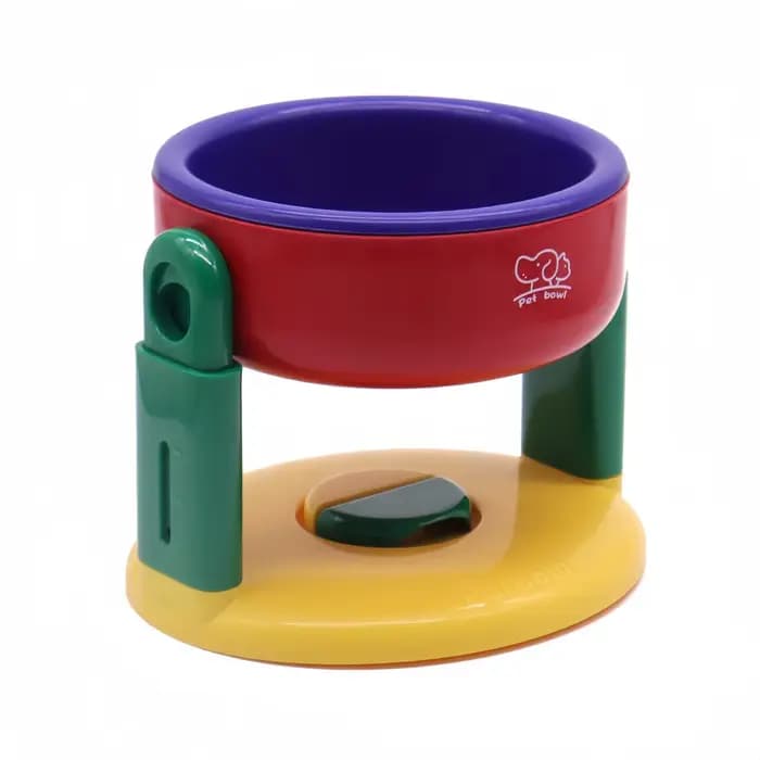 Bol d'alimentation pour animaux de compagnie de grande taille pour chats et chiens avec support déta