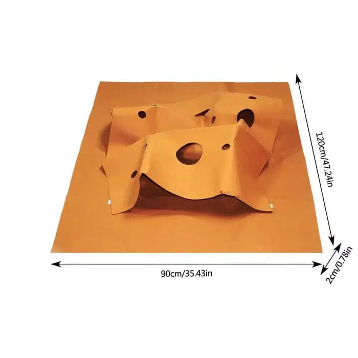 Tunnel interactif pour chat avec tapis de jeu, jouet d'enrichissement pliable pour chaton d'intérieu