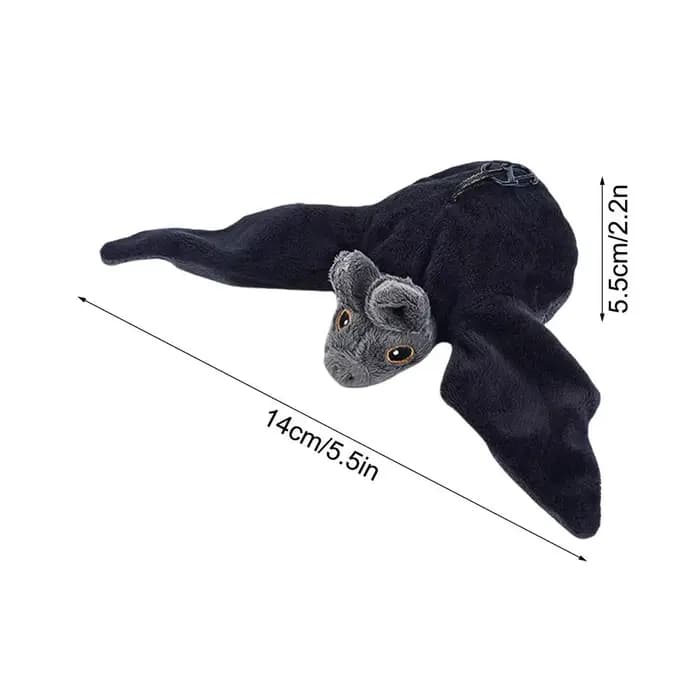 Oiseau volant battant avec herbe-aux-chats, jouets interactifs réalistes en plumes de chat, jouets p