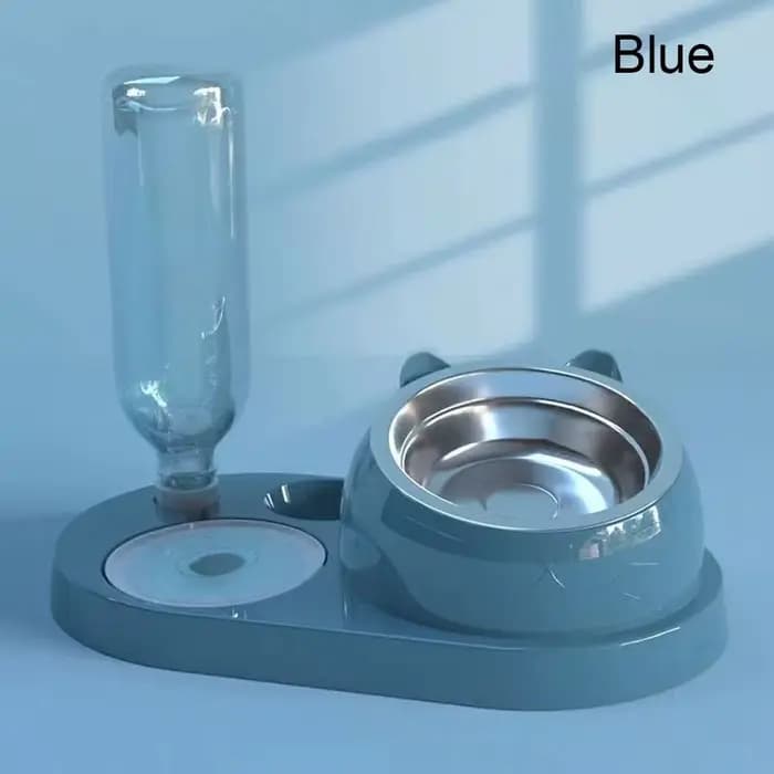 Filles et distributeur d'eau automatique pour animaux de compagnie, récipient de nourriture avec abr