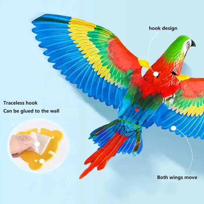 Jouets électriques interactifs pour animaux de compagnie, simulation d'oiseau, jeu de teasing, ULà g