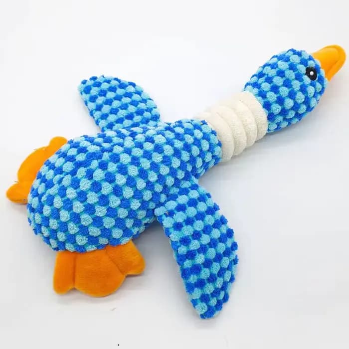 Jouets pour chats et chiens agressifs, jouet à mâcher qui couine, poupée en peluche interactive pour