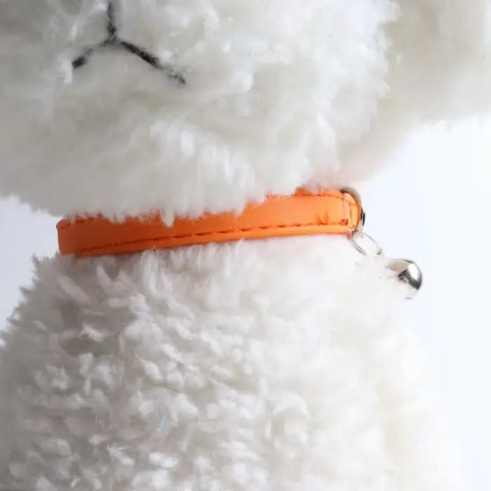 Collier de chat mignon couleur Macaron, collier de chat en sangle élastique, petit collier réglable 