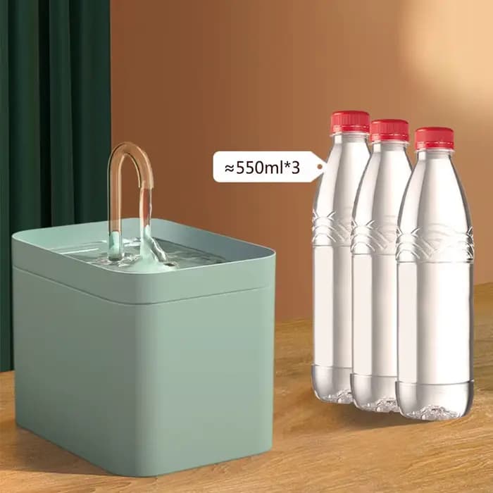 Filtre de fontaine d'eau Ultra silencieux pour chat, distributeur d'eau automatique intelligent pour