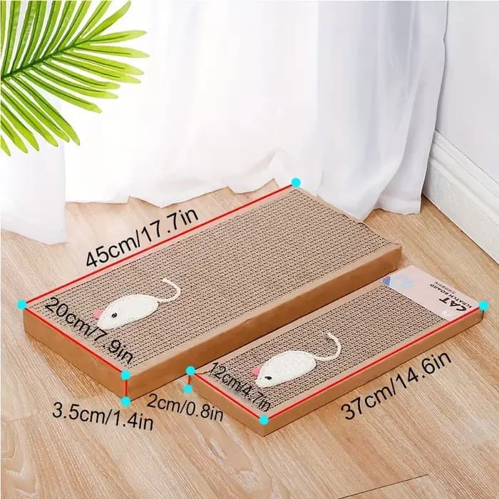 1 ensemble de grattoir pour chat, tampon à gratter d'intérieur et poteaux à gratter, jouets idéaux p