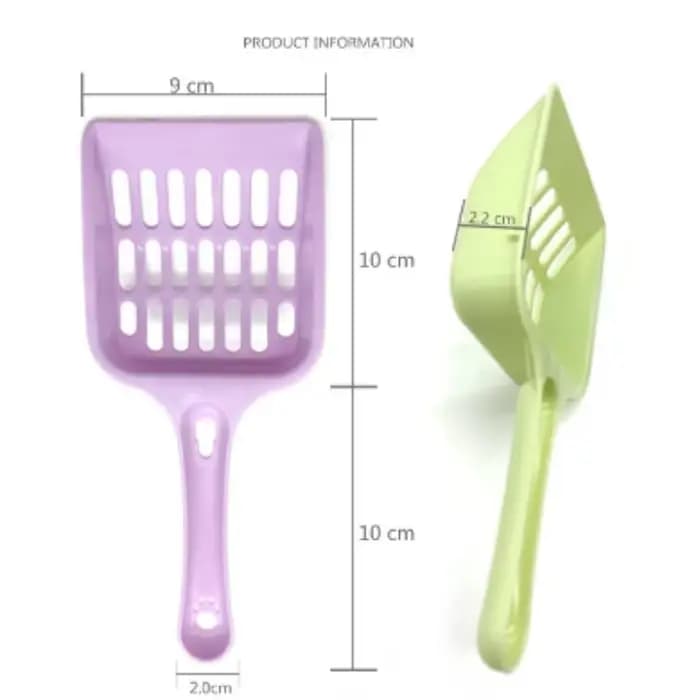 1pc litière cuillère pelle en plastique, toilette pour animaux de compagnie merde artefact poubelle 