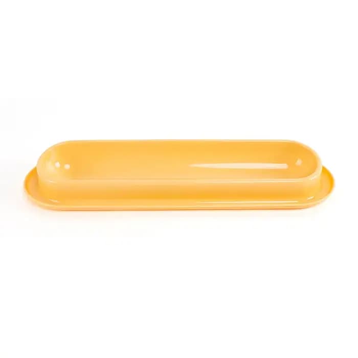 Bol de nourriture pour chat Long avec rainure Anti-fuite, plat d'alimentation pour animaux de compag