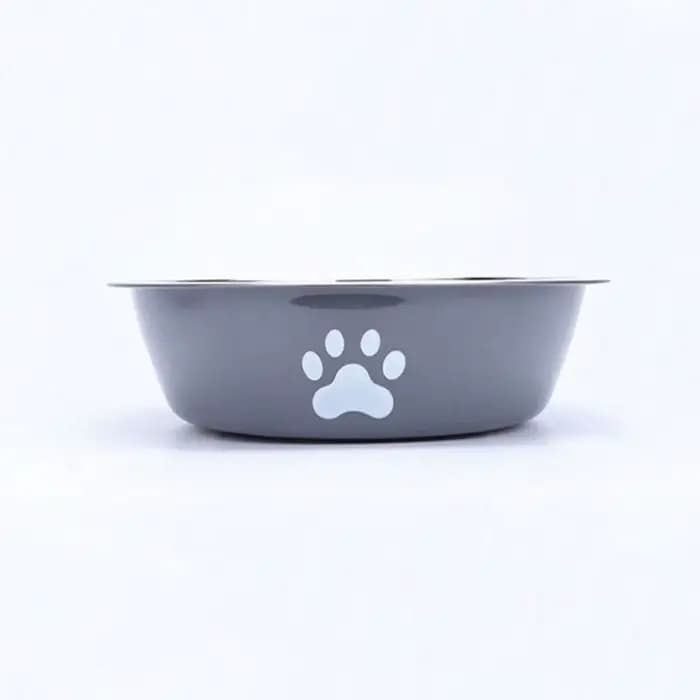 Bol pour chat bassin pour chien en acier inoxydable nouveau imprimé fournitures pour animaux de comp