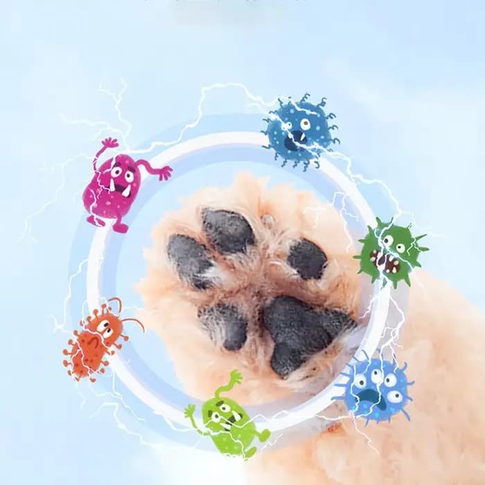 Nettoyeur de pattes pour animaux de compagnie, piston de pattes, tasse de nettoyage des pieds en Sil