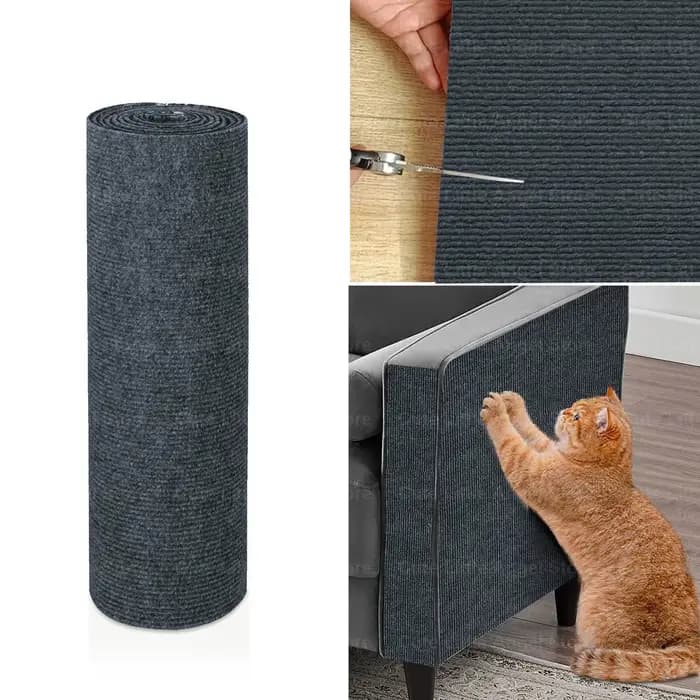40x300cm chat Scratcher canapé protecteur chats Scratcher Pad conseil Protection trimable auto-adhés