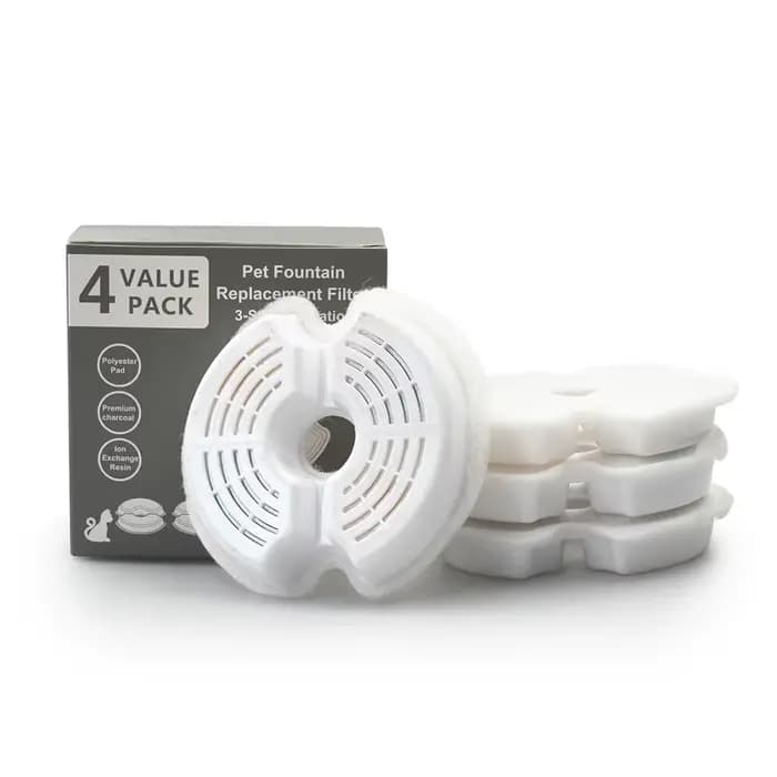 Fontaine à eau pour chat, filtre automatique, éclairage LED, USB, électrique, silencieux, bol d'abre