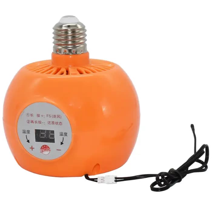 Lampe chauffante pour animaux de compagnie, 220V, 150W, lumière chaude pour poulet, régulateur de te