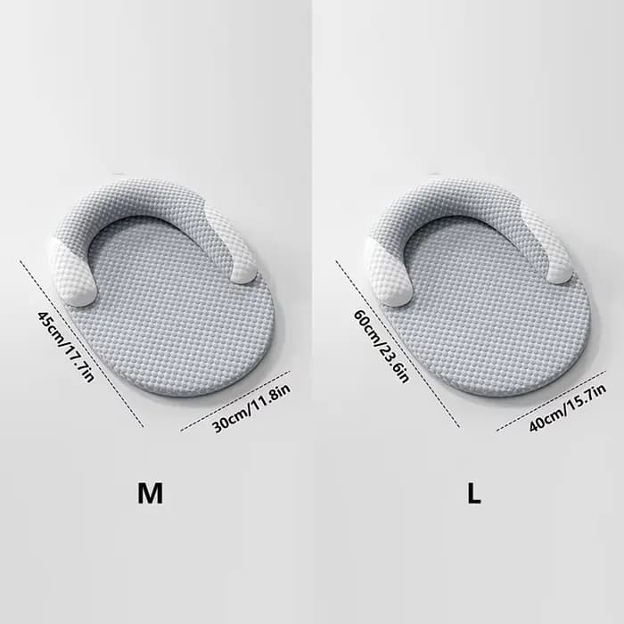 Lit rafraîchissant pour chat – Tapis rafraîchissant rond pour animaux de compagnie, respirant, lavab