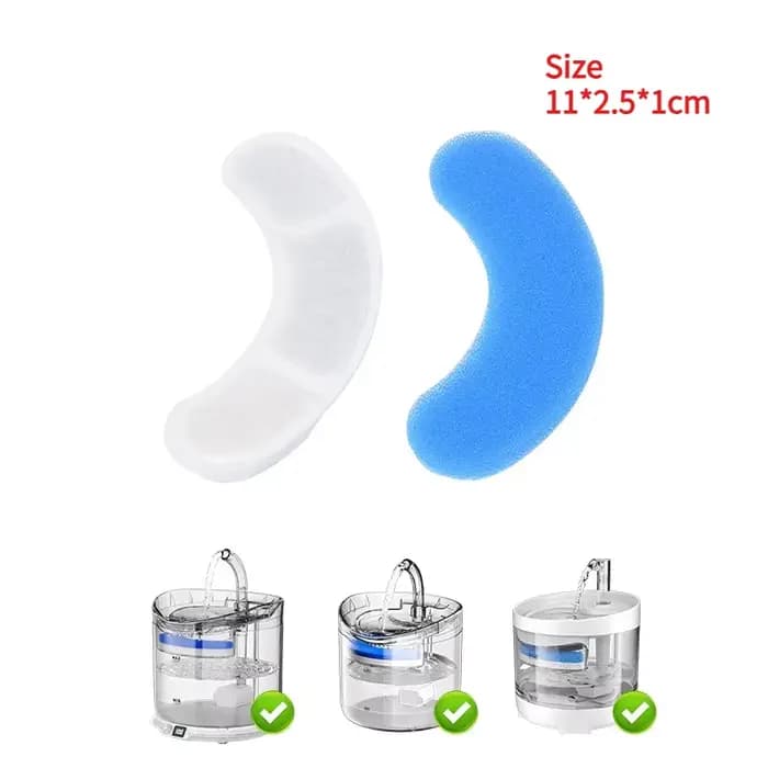 Filtres pour fontaine à eau pour chat, filtres de remplacement pour fontaine automatique pour animau