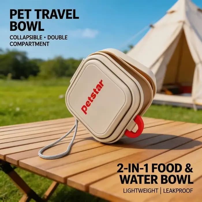 Plat régime alimentaire modifiable pour animaux, avec deux divisions, convient aux chats aux chiens,
