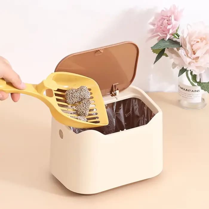 Bac à litière pour chat, bassin de lit Portable amovible, entièrement fermé, pot de toilette pour la