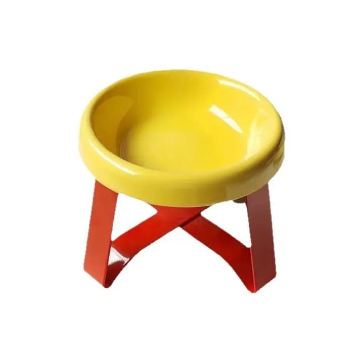 Gamelle surélevée grand diamètre anti-déversement et anti-fuite pour chats et chiens, gamelle suréle