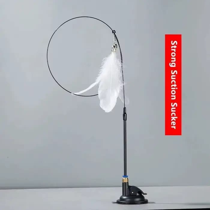 Jouet interactif pour chat, oiseau volant, Rechargeable, battement d'oiseau (pas de vol), peut ajout