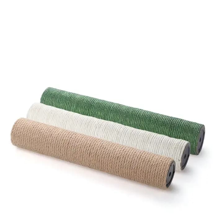 Poste à gratter en PVC pour arbre à chat, cadre d'escalade de remplacement, corde en Sisal, enchevêt