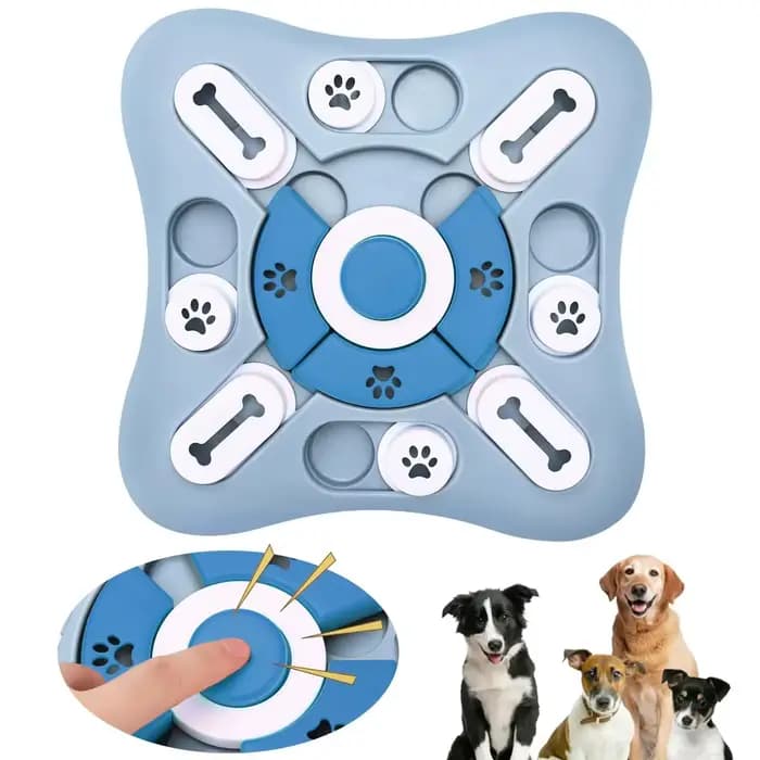 Jouets de puzzle de friandises pour chiens d'entraînement au qi pour une stimulation interactive et 