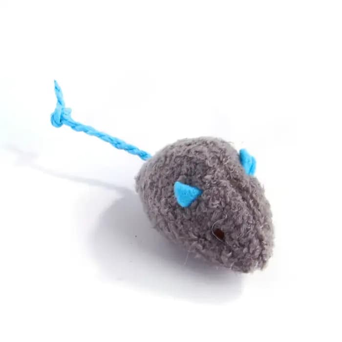 Jouets pour chats en forme de souris, préremplis de catnip, en fausse fourrure, jouets interactifs p