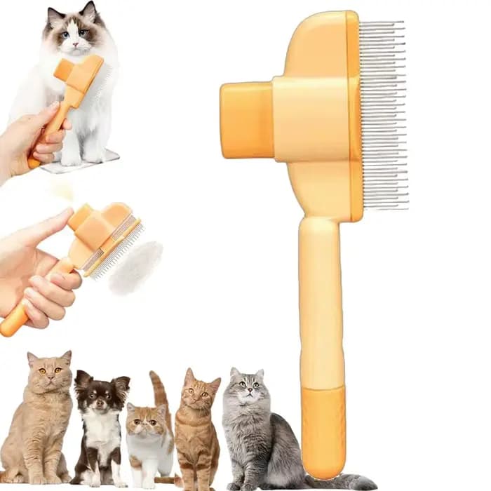 Brosse épilatoire pour chat et chien, peigne de toilettage pour cheveux longs, élimine les poils d'a