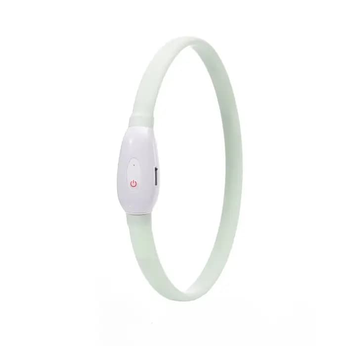 Collier léger rechargeable par USB pour chiens de grande, moyens et petits, collier pour chien lumin