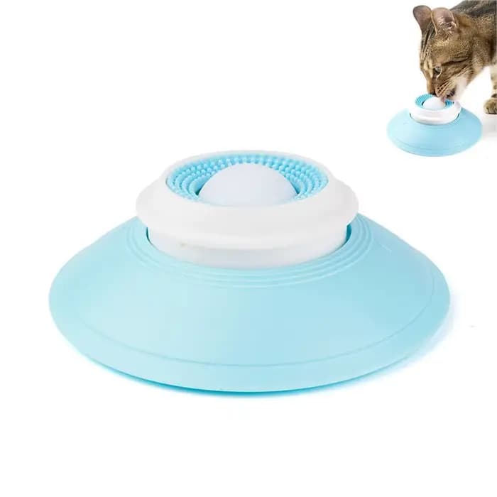 Jouets pour chiens et chats, pour aliments liquides, soulage l'anxiété, distributeur de boules à léc