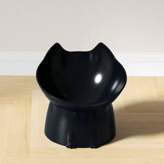 Bol surélevé pour chat, bols d'eau Anti-vomissement pour chats d'intérieur, chatons, plat d'alimenta