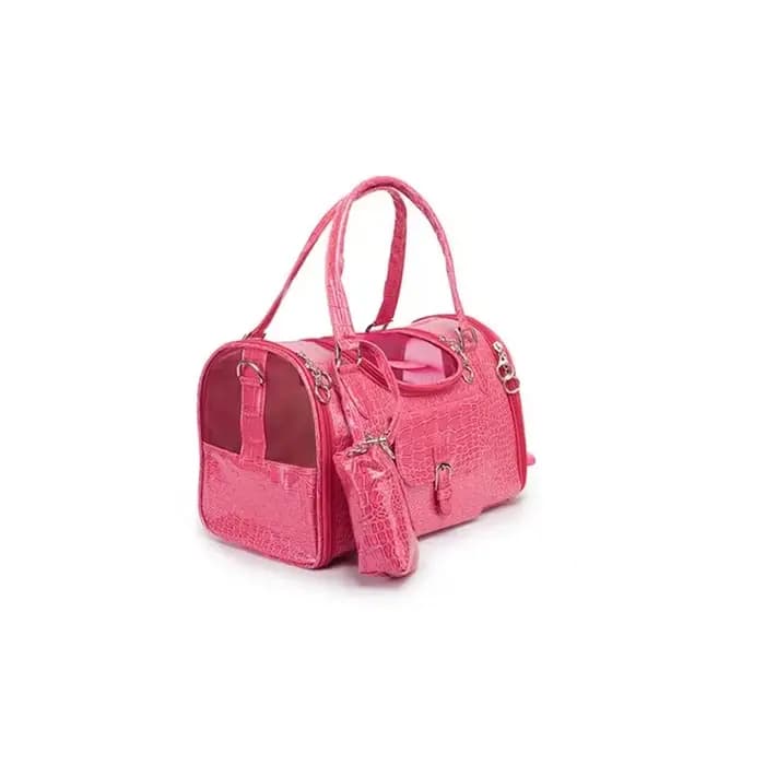 Sac de transport Portable pour animaux de compagnie, chat, chien, avec sac à main, voyage en cuir, p