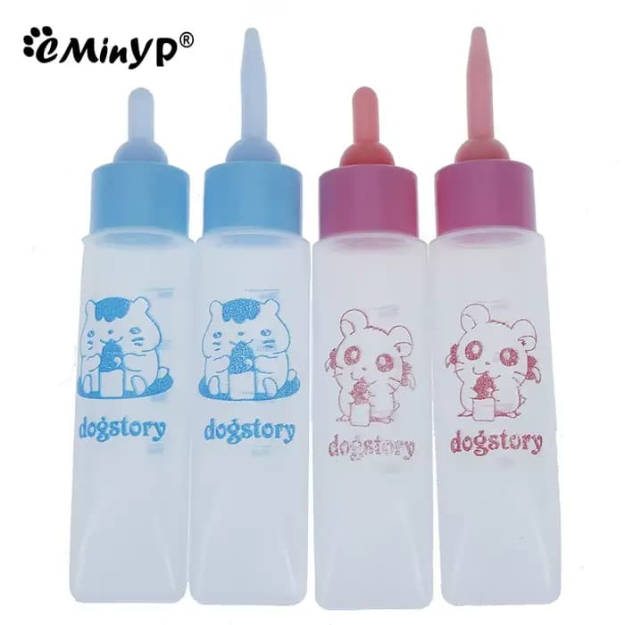 Biberon de lait pour animaux de compagnie, tétine en Silicone pour bébé Hamster, nouveau-né, chat, b