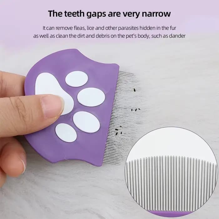 Peigne de toilettage pour animaux de compagnie – Peigne à puces pour chats et chiens, conception inc