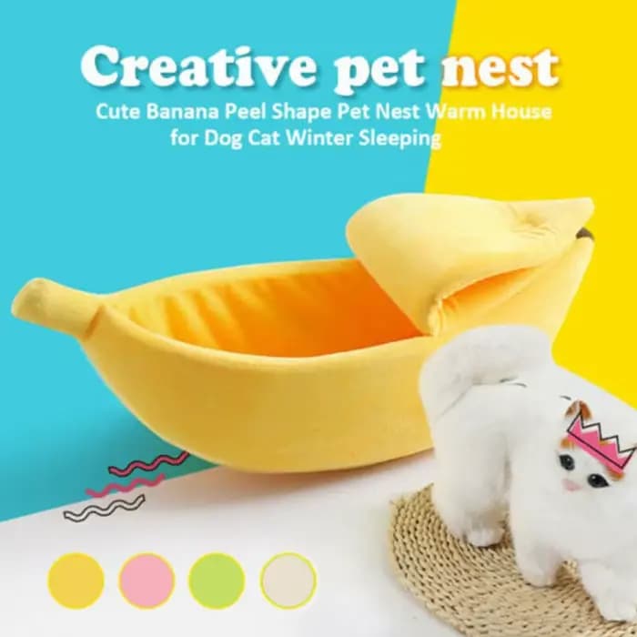 Lit en Polymère Confortable et Chaud pour Chat, mir Portable et Durable, Niche pour Chien, Fournitur