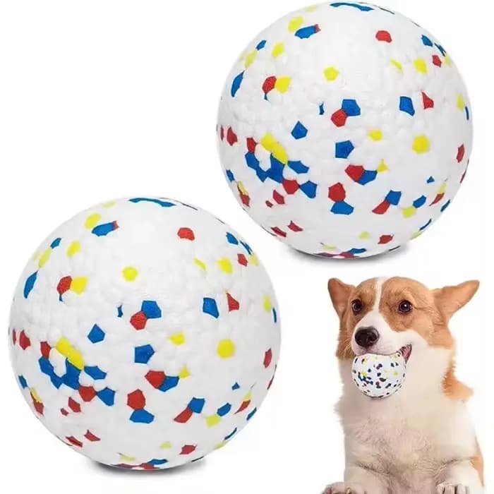 Balle à Mâcher Super Morsure pour Chien, Balle à Mâcher Légère, Balle Interactive à Haute artificiel