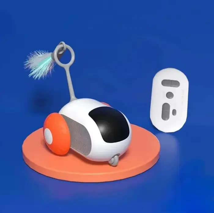 Jouets électriques pour chat, voiture de sport télécommandée, bâton Teaser, auto-aide, soulage l'enn